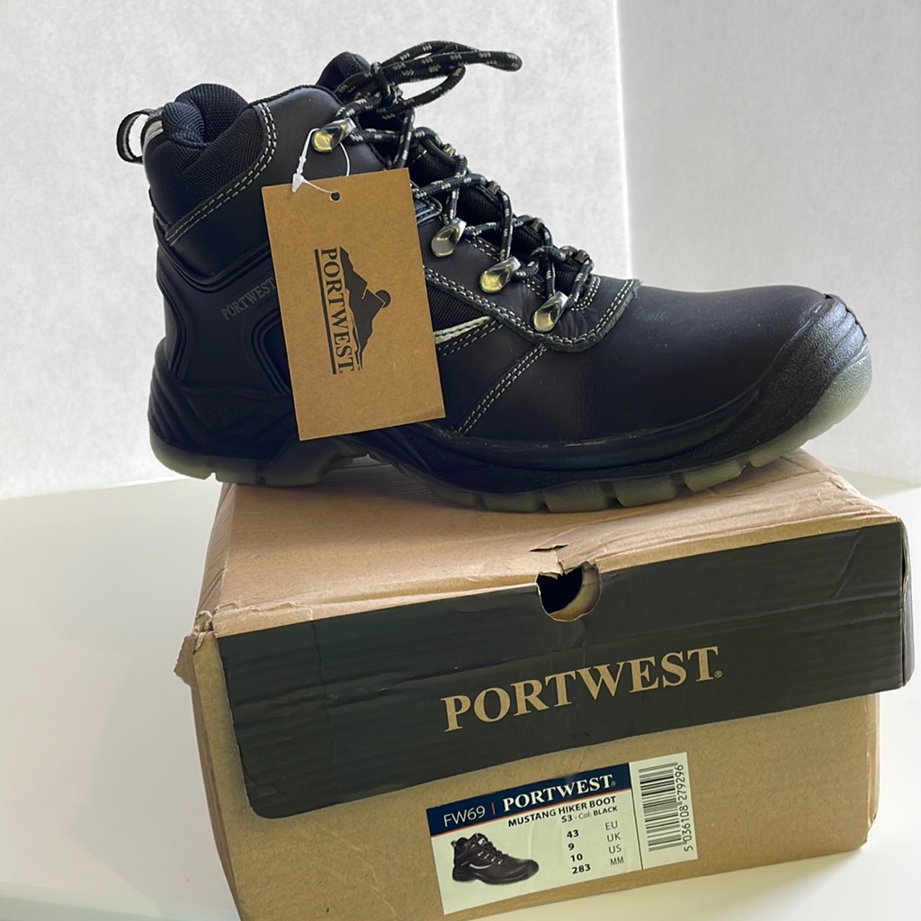 Portwest Steelite Mustang Steel Toe Work Boots - Fw69